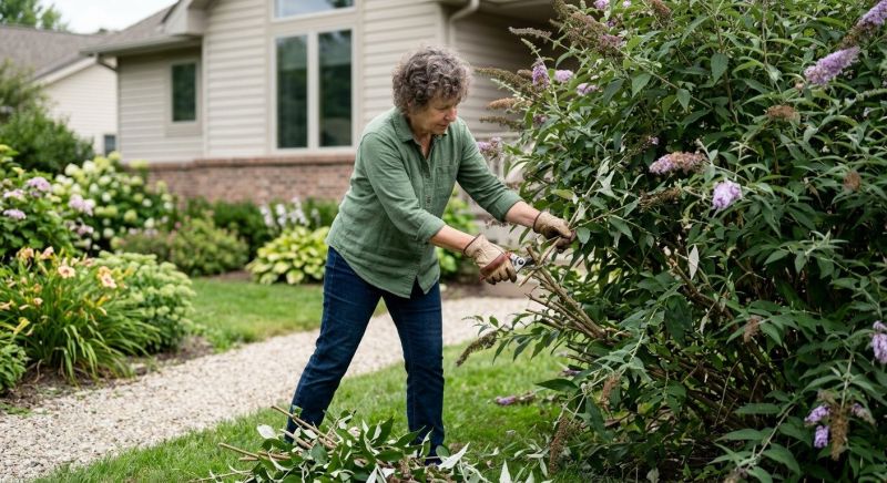 Forsythia Pruning in Rockwall, TX